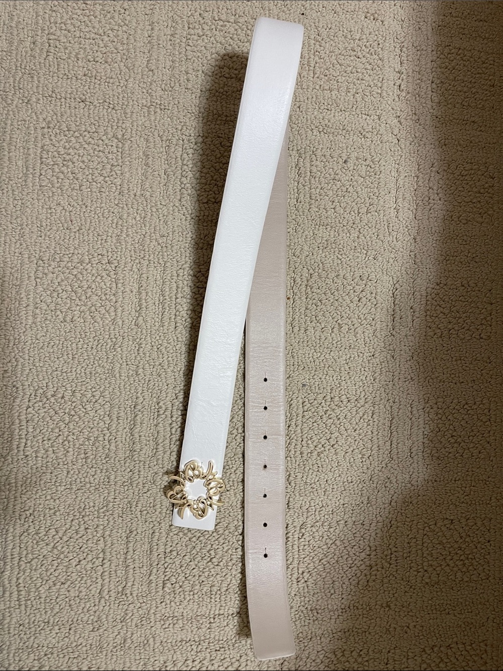 Baba white belt 39” excellent condition